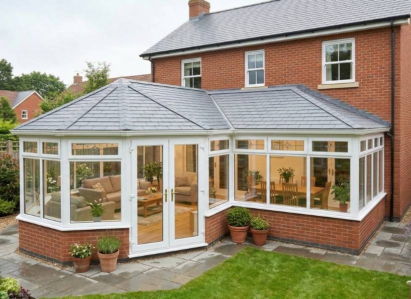 Guardian Warm Roof Systems Are the Premium Choice for P-Shaped Conservatory Roof Replacement