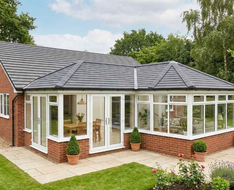 How We Replace Your P-Shaped Conservatory Roof Without Disrupting Your Home