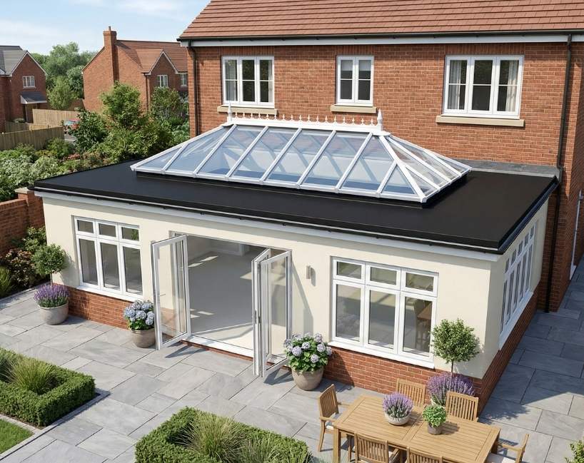 Material Choices and Construction Methods for Your Orangery Roof Conversion