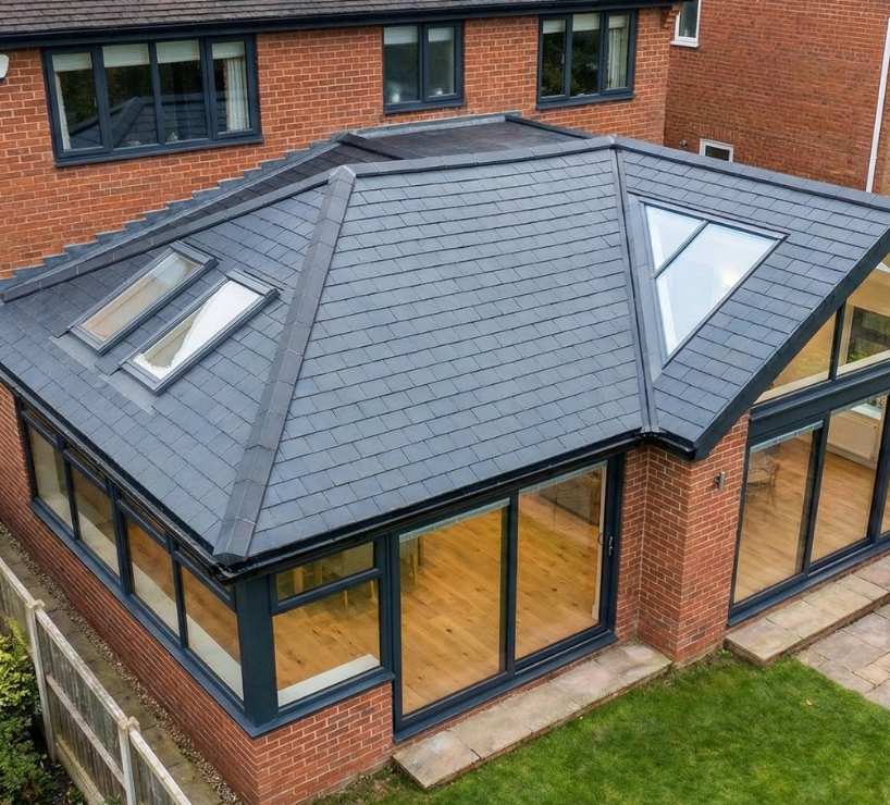Solid Tiled Roof Replacement Transforms Your P-Shaped Conservatory Into a Real Room